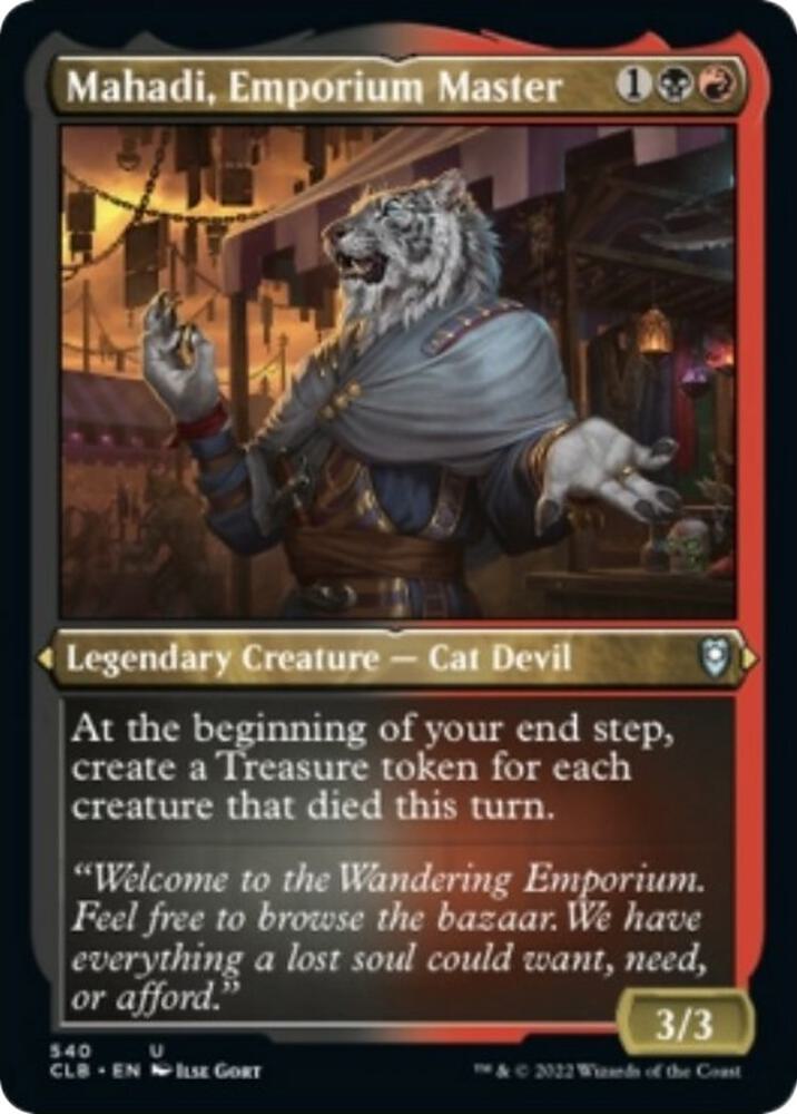 Mahadi Emporium Master Foil Etched (Commander Legends: Battle for Baldur's Gate)  - undefined