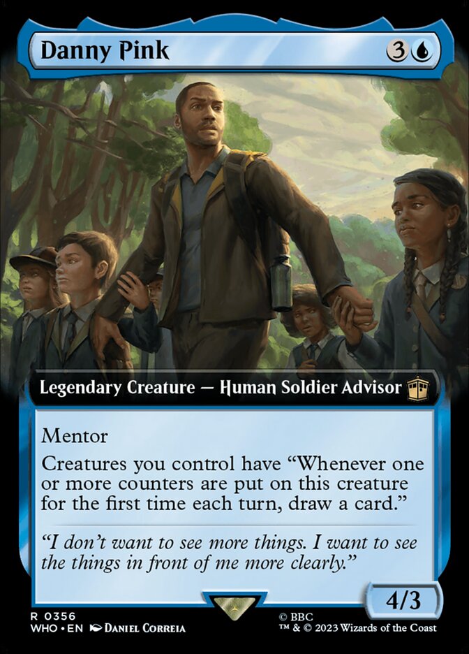 Danny Pink 356/331 (Universes Beyond: Doctor Who)  - Extended Art