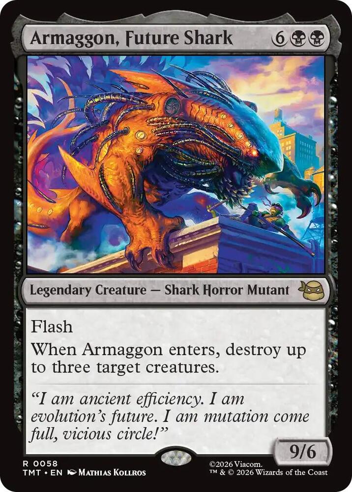 Armaggon Future Shark 58 (Teenage Mutant Ninja Turtles)  - Foil