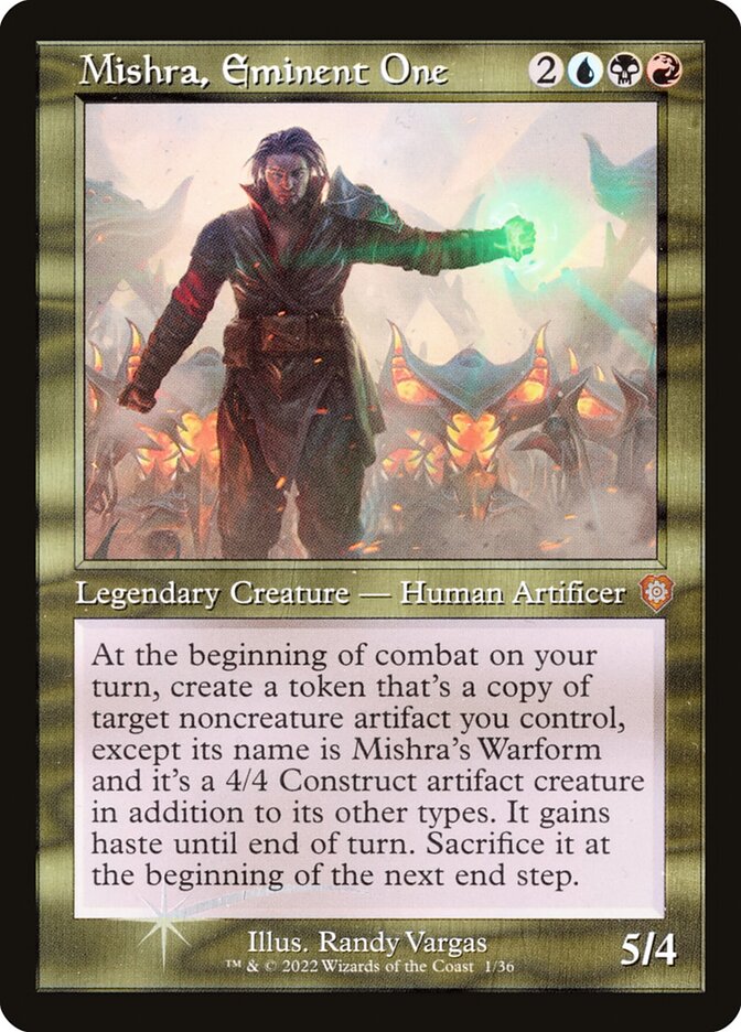 Mishra, Eminent One (Commander: The Brothers' War)  - undefined