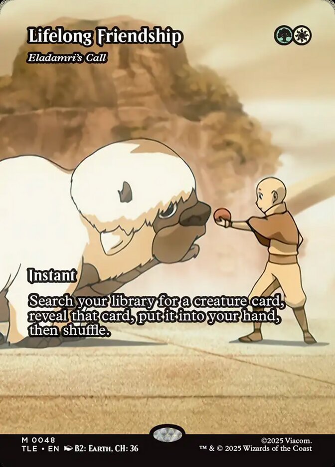 Lifelong Friendship - Eladamri's Call 48/317 (Avatar: The Last Airbender: Eternal-Legal) 