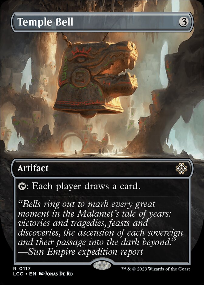 Temple Bell 117/370 (Commander: The Lost Caverns of Ixalan)  - Borderless