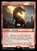 Flaming Tyrannosaurus (Universes Beyond: Doctor Who)  - undefined