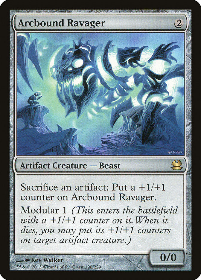 Arcbound Ravager 198 (Modern Masters)  - Foil