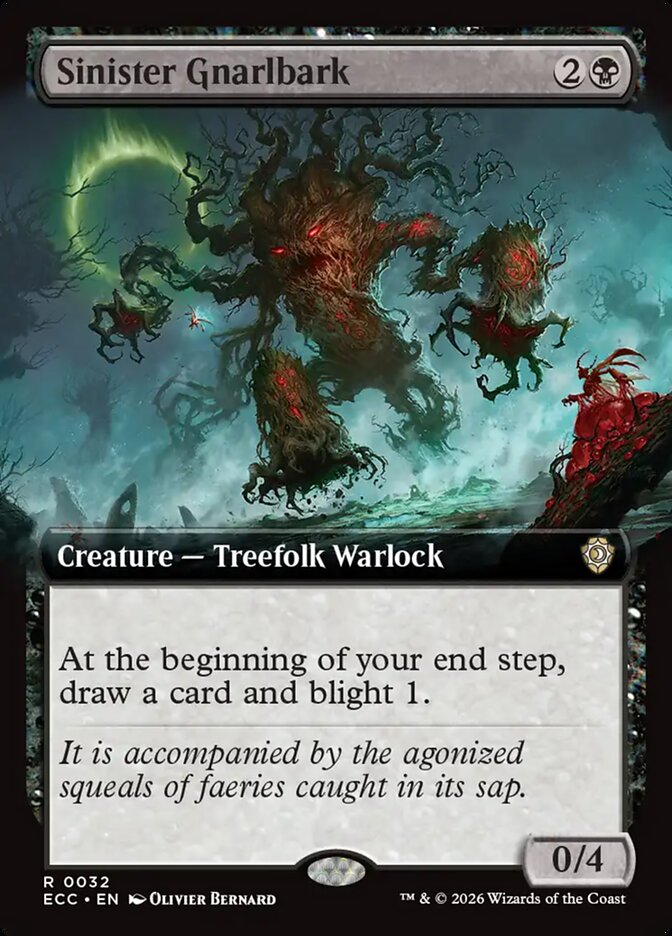 Sinister Gnarlbark (Commander: Lorwyn Eclipsed) 