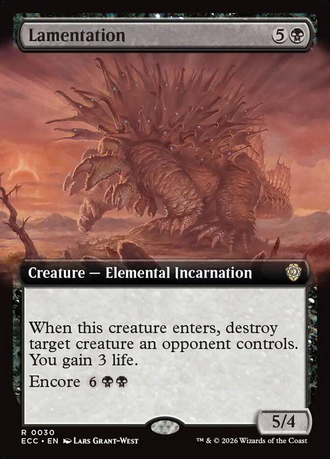 Lamentation (Commander: Lorwyn Eclipsed) 