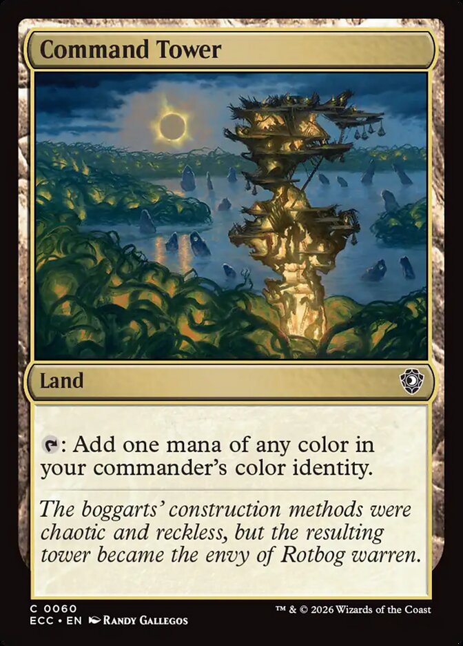 Command Tower 60/176 (Commander: Lorwyn Eclipsed) 