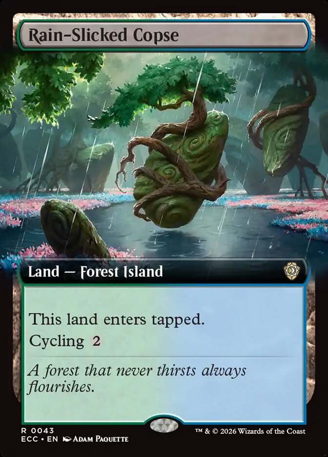 Rain-Slicked Copse (Commander: Lorwyn Eclipsed) 