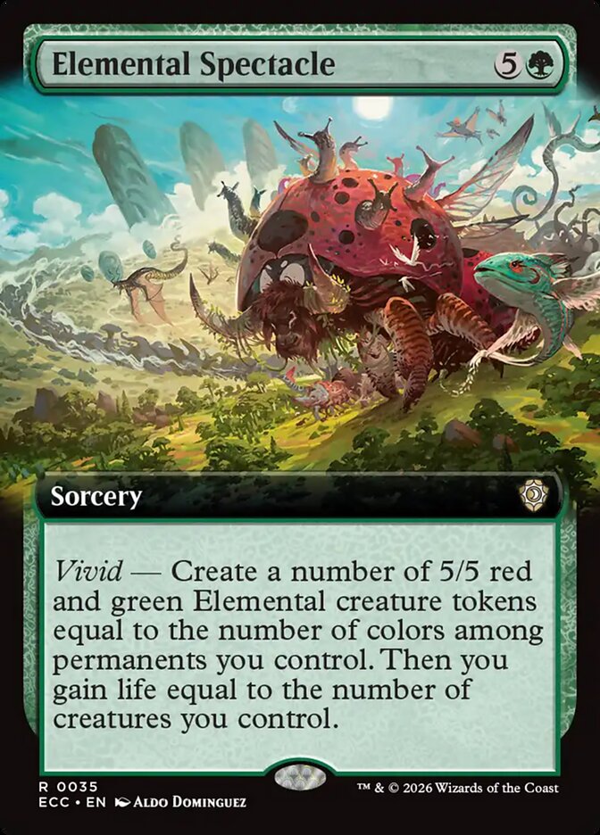Elemental Spectacle (Commander: Lorwyn Eclipsed) 