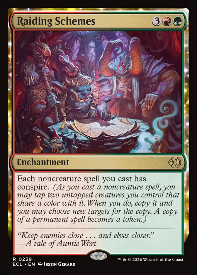 Raiding Schemes (Lorwyn Eclipsed) 