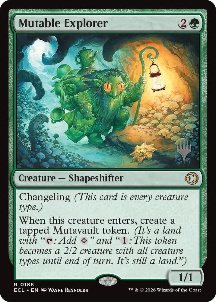 Mutable Explorer 186 (Promo Pack: Lorwyn Eclipsed) 