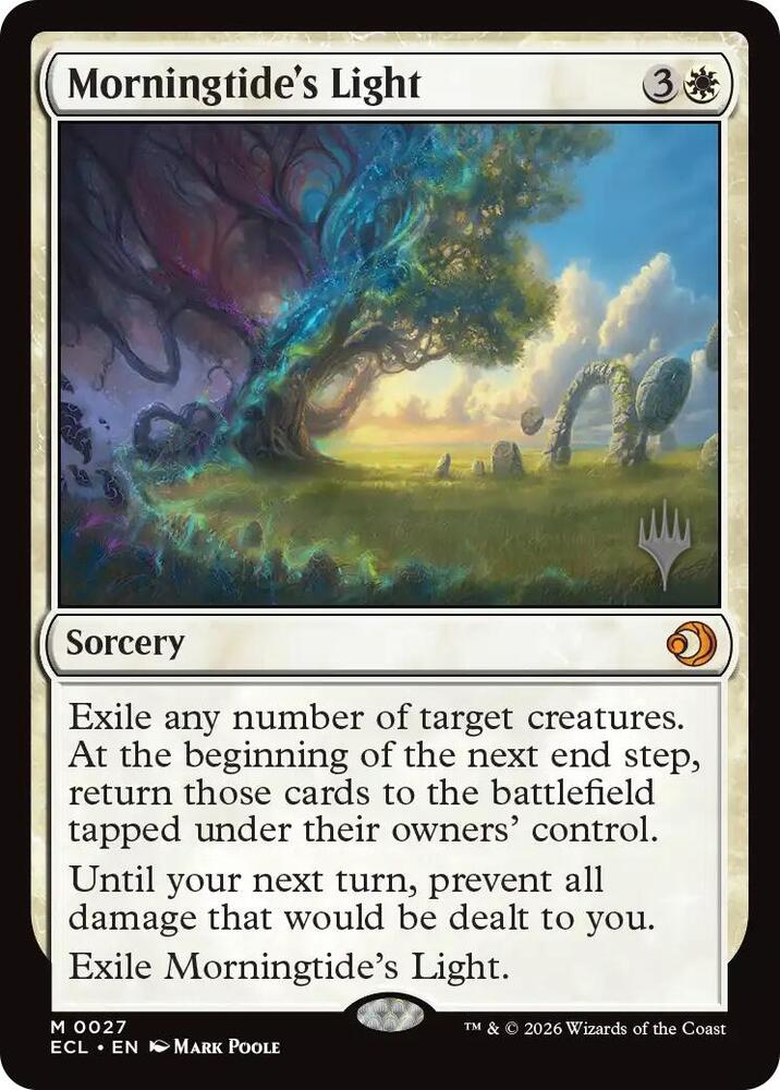 Morningtides Light 27 (Promo Pack: Lorwyn Eclipsed) 