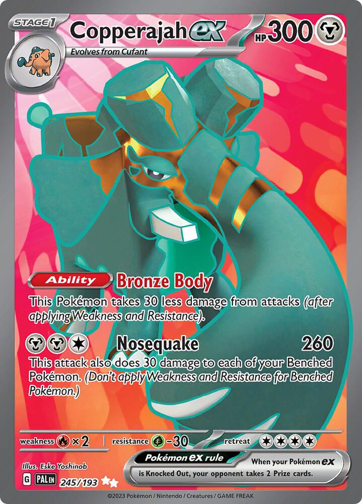 Copperajah ex 245 193 (SV02: Paldea Evolved)  - Holofoil