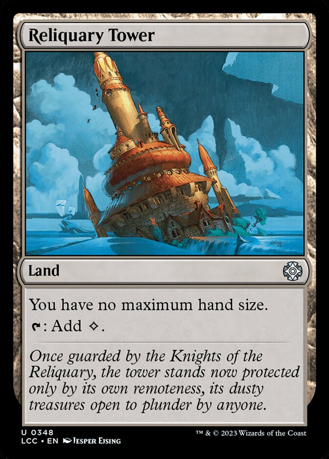Reliquary Tower 348/370 (Commander: The Lost Caverns of Ixalan) 