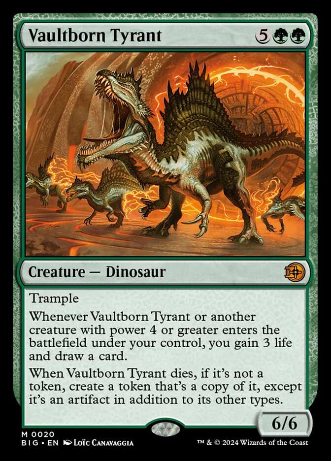 Vaultborn Tyrant (Outlaws of Thunder Junction: The Big Score) 