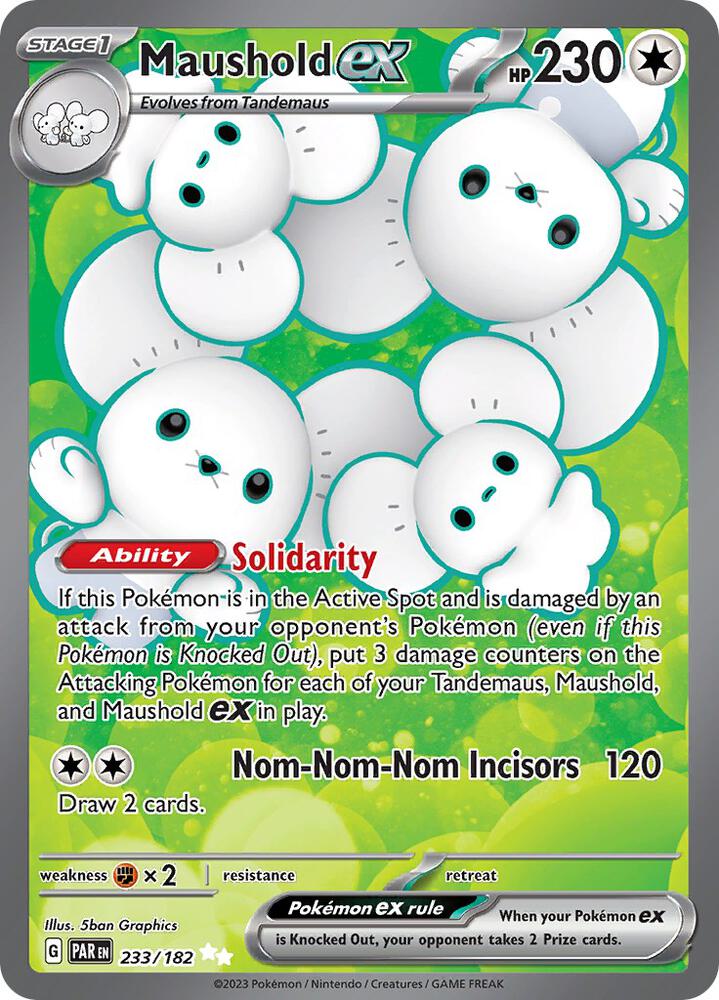 Maushold ex 233 182 (SV04: Paradox Rift)  - Holofoil