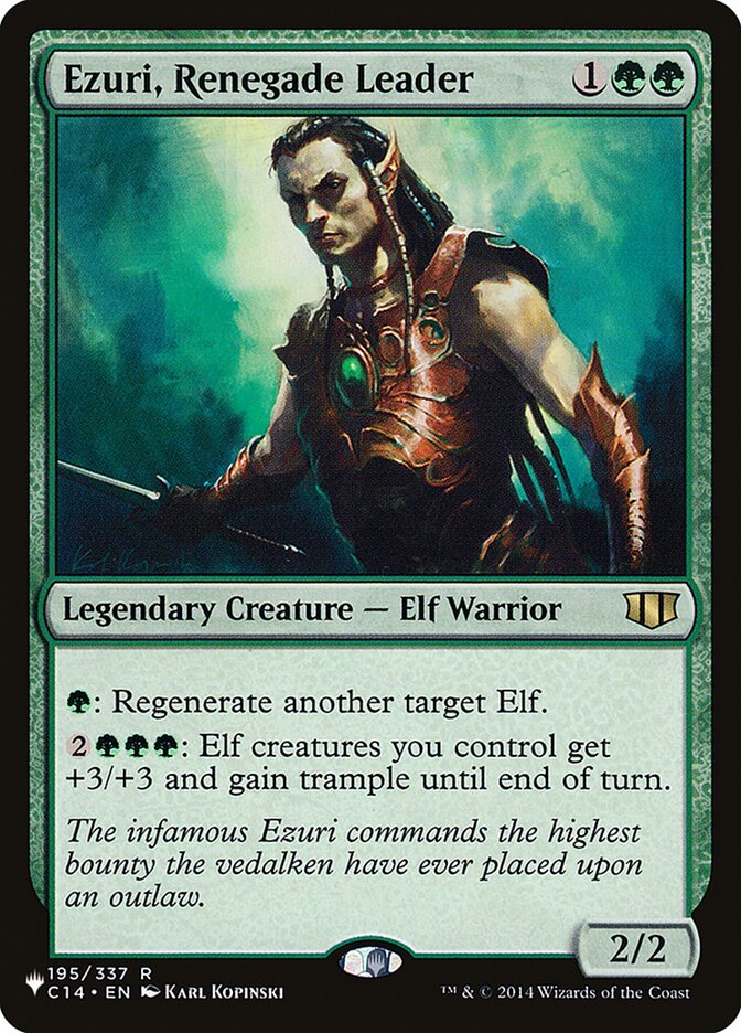 Ezuri, Renegade Leader (The List Reprints) 