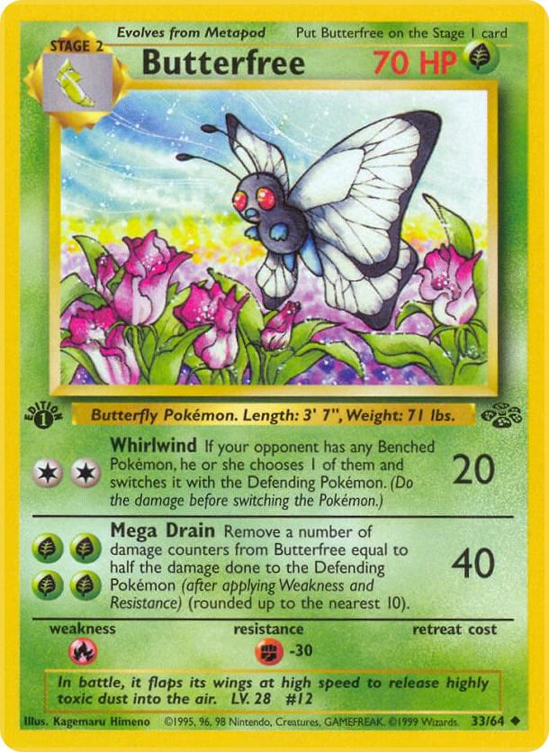Butterfree 33/64 (Jungle)  - Unlimited