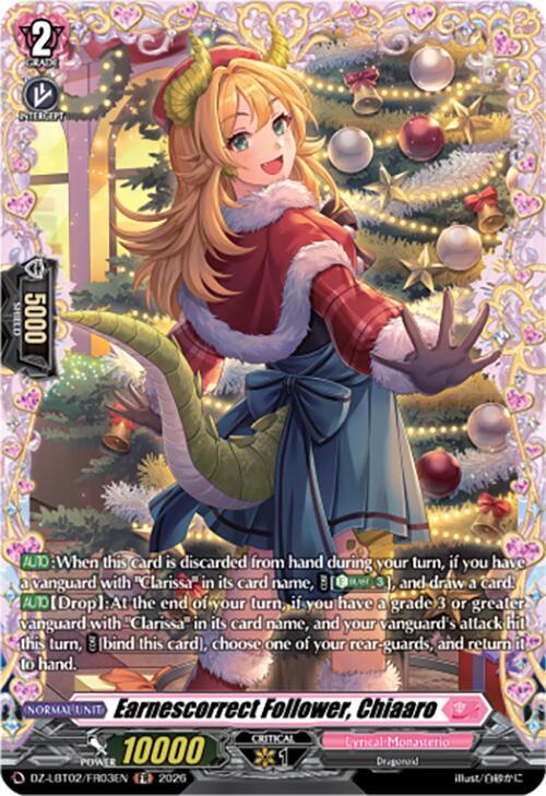 Earnescorrect Follower Chiaaro FR (DZ-LBT02: Lyrical Monasterio Season of Wonders) 