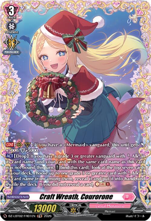 Craft Wreath Courorone FR (DZ-LBT02: Lyrical Monasterio Season of Wonders) 