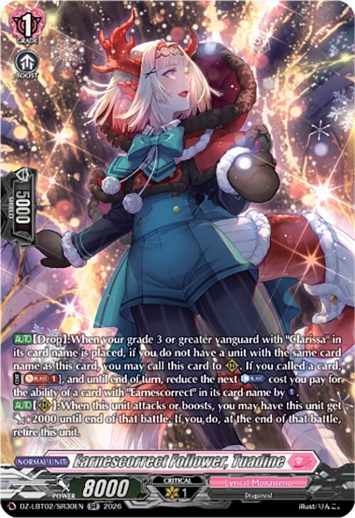 Earnescorrect Follower Tuadine SR (DZ-LBT02: Lyrical Monasterio Season of Wonders) 