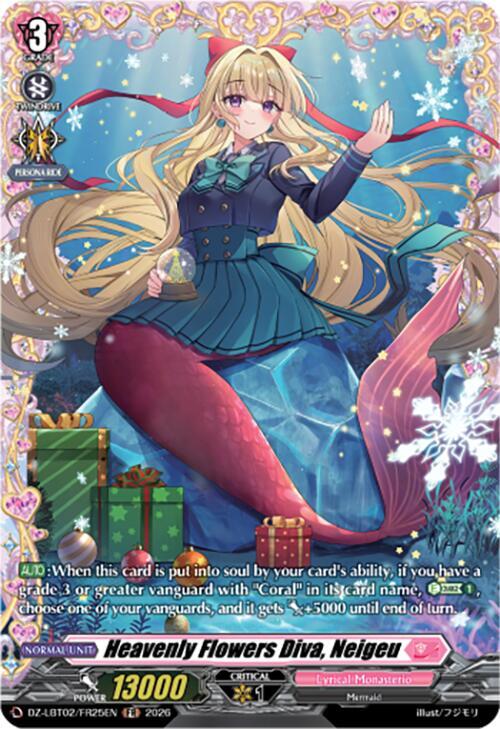 Heavenly Flowers Diva Neigeu FR (DZ-LBT02: Lyrical Monasterio Season of Wonders) 