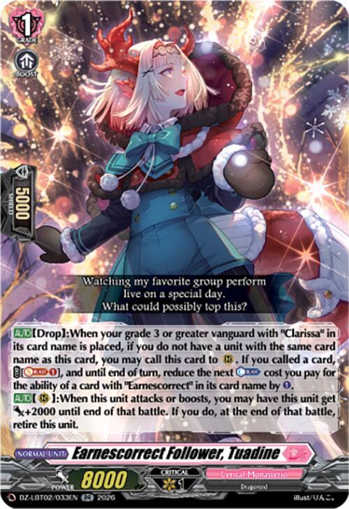Earnescorrect Follower Tuadine (DZ-LBT02: Lyrical Monasterio Season of Wonders) 