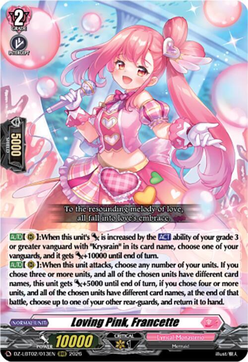 Loving Pink Francette (DZ-LBT02: Lyrical Monasterio Season of Wonders) 