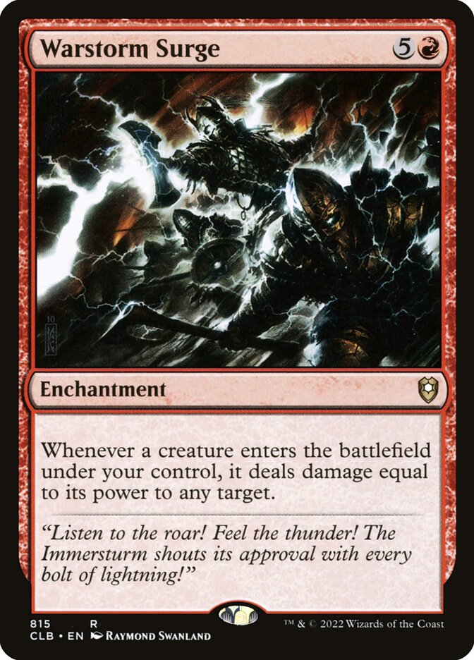 Warstorm Surge (Commander Legends: Battle for Baldur's Gate) 