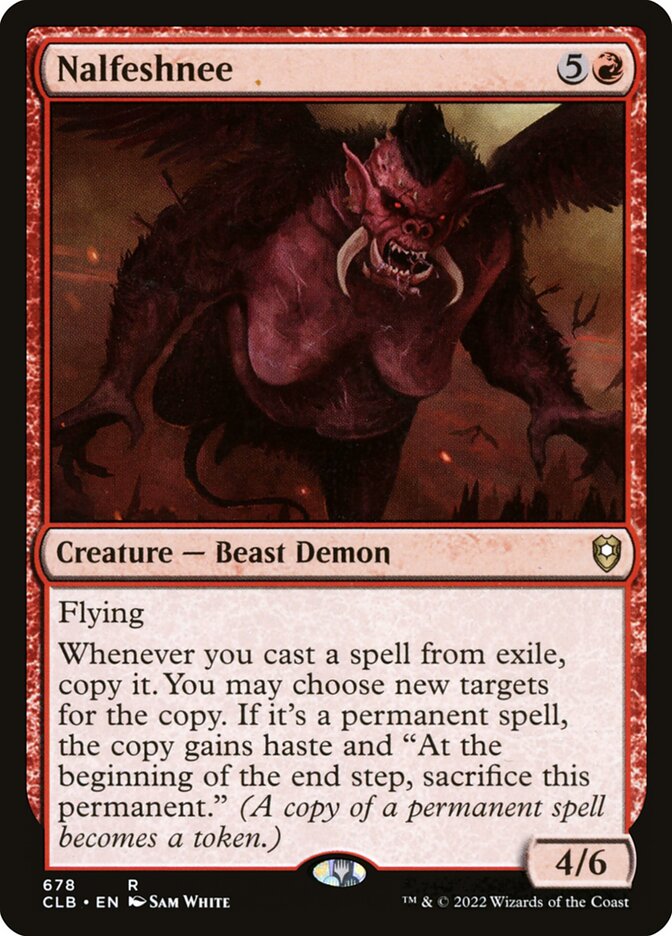 Nalfeshnee (Commander Legends: Battle for Baldur's Gate) 