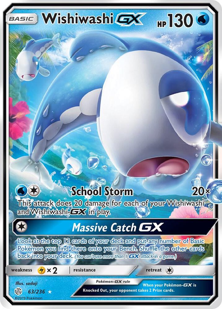 Wishiwashi GX (SM - Cosmic Eclipse)  - Holofoil