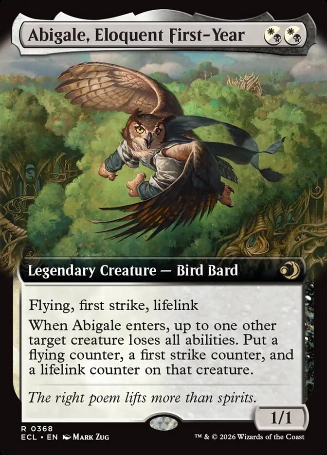 Abigale, Eloquent First-Year (Lorwyn Eclipsed)  - undefined