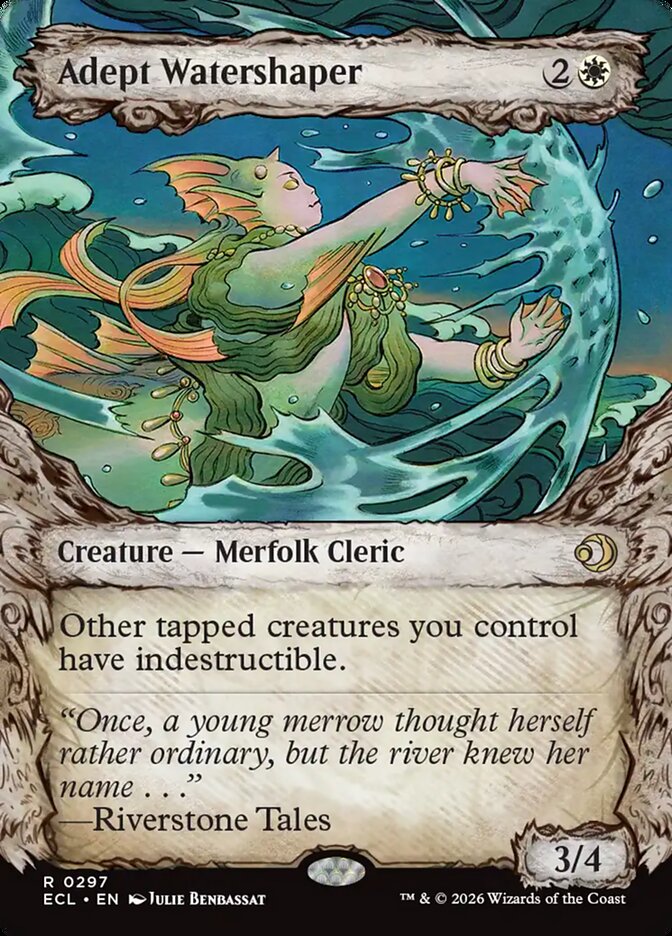 Adept Watershaper (Lorwyn Eclipsed) 
