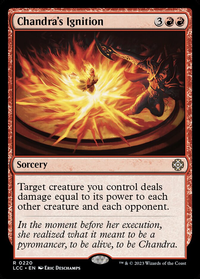 Chandra's Ignition (Commander: The Lost Caverns of Ixalan) 