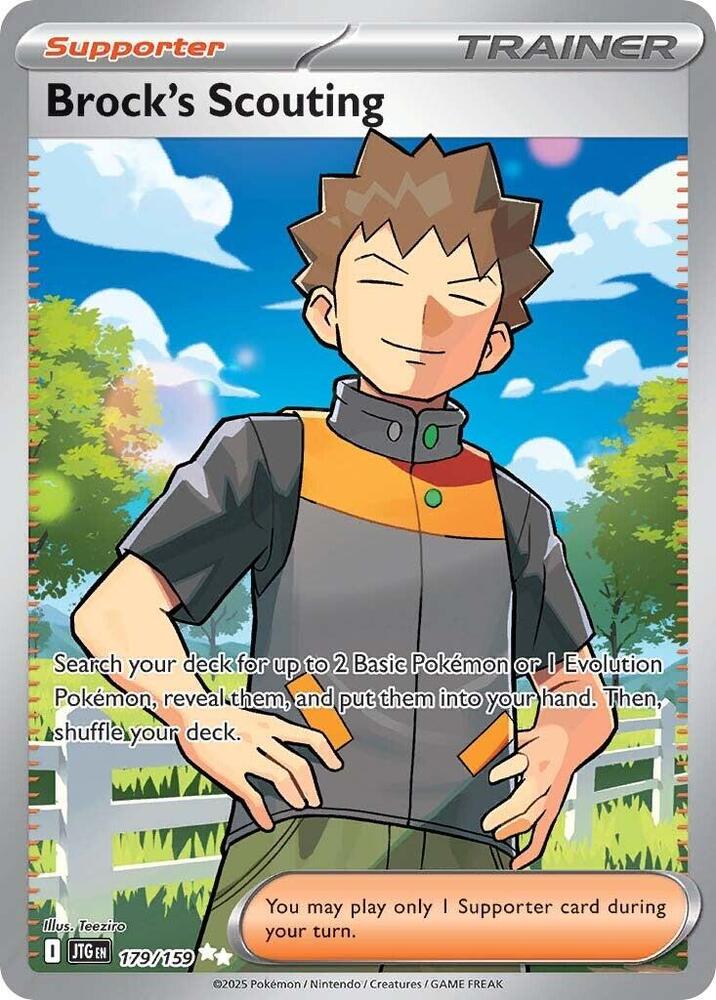 Brocks Scouting 179 159 (SV09: Journey Together)  - Holofoil