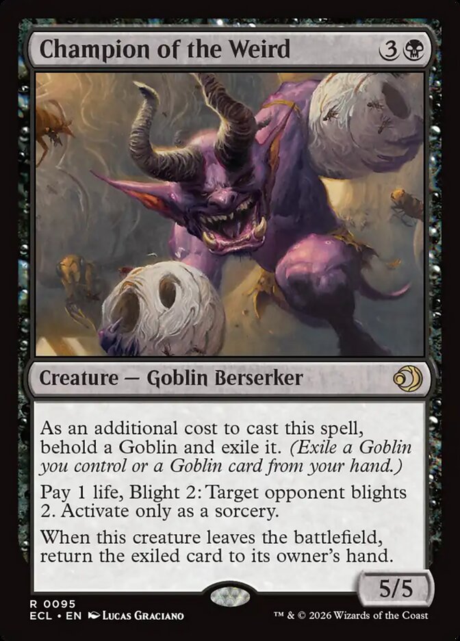 Champion of the Weird (Lorwyn Eclipsed)  - undefined