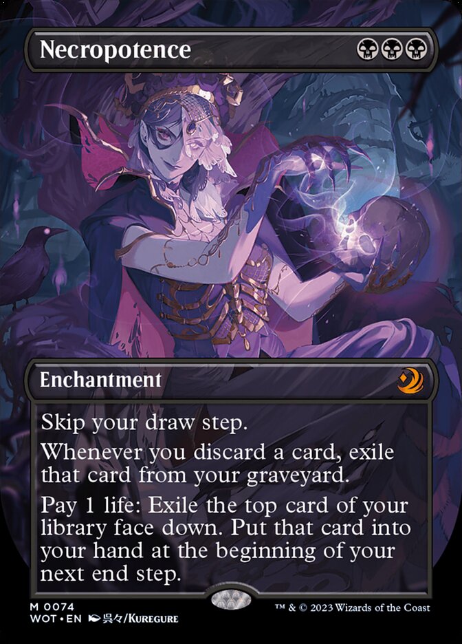 Necropotence (Wilds of Eldraine: Enchanting Tales) 