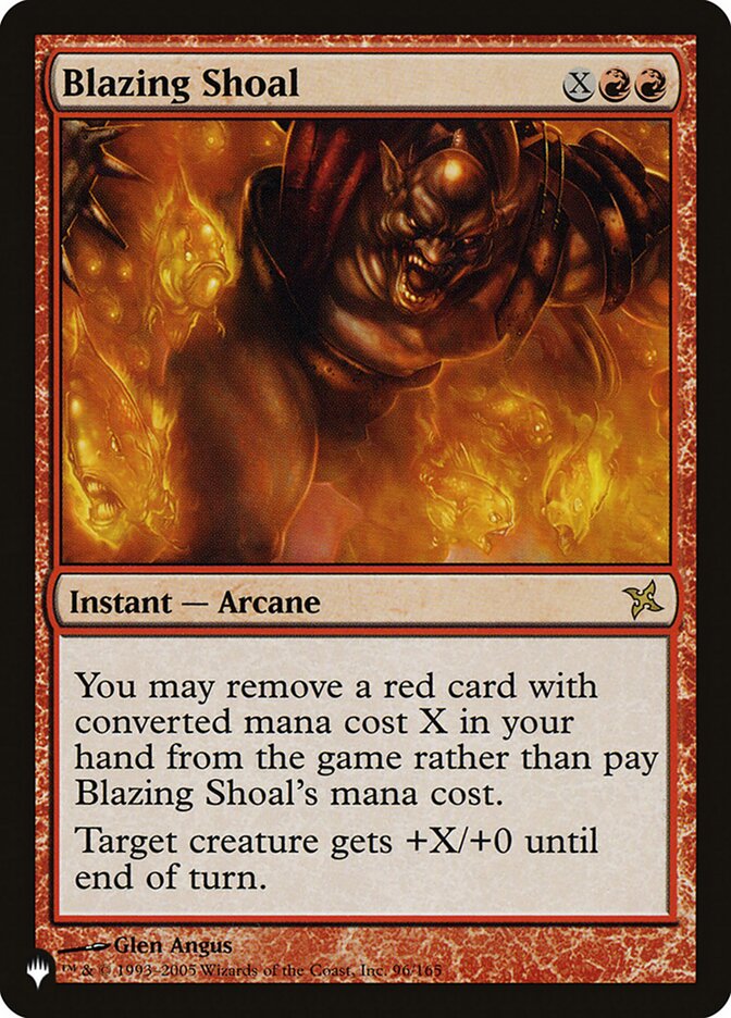 Blazing Shoal (The List Reprints) 