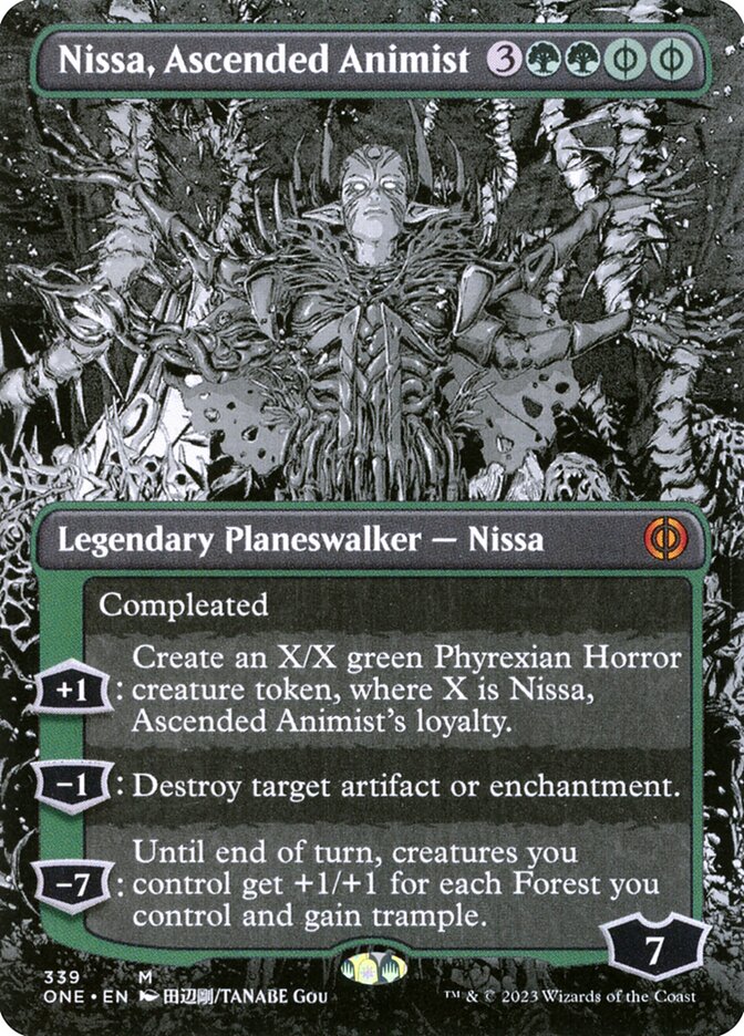 Nissa, Ascended Animist (Phyrexia: All Will Be One) 