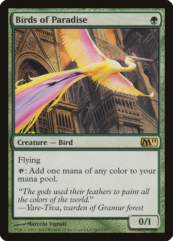 Birds of Paradise (Magic 2011 (M11)) 