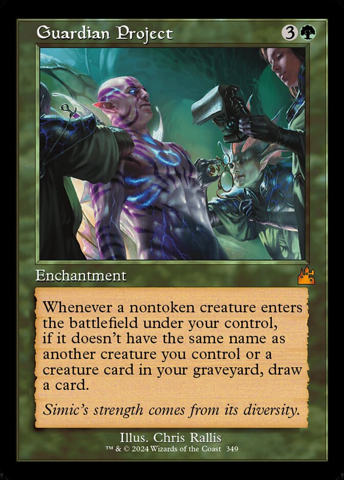 Guardian Project 349/291 (Ravnica Remastered)  - Retro Foil
