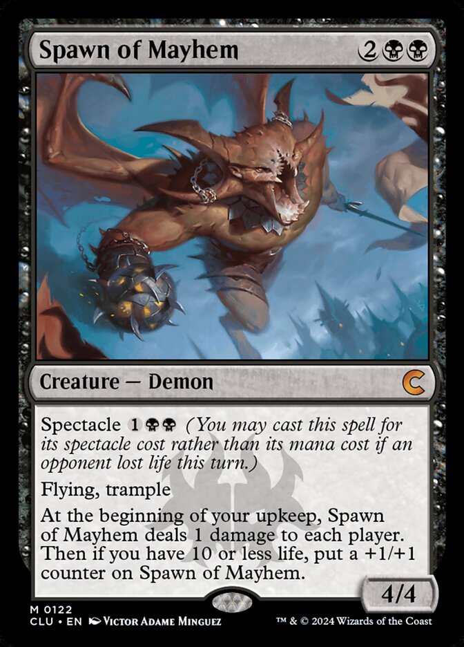 Spawn of Mayhem (Ravnica: Clue Edition) 