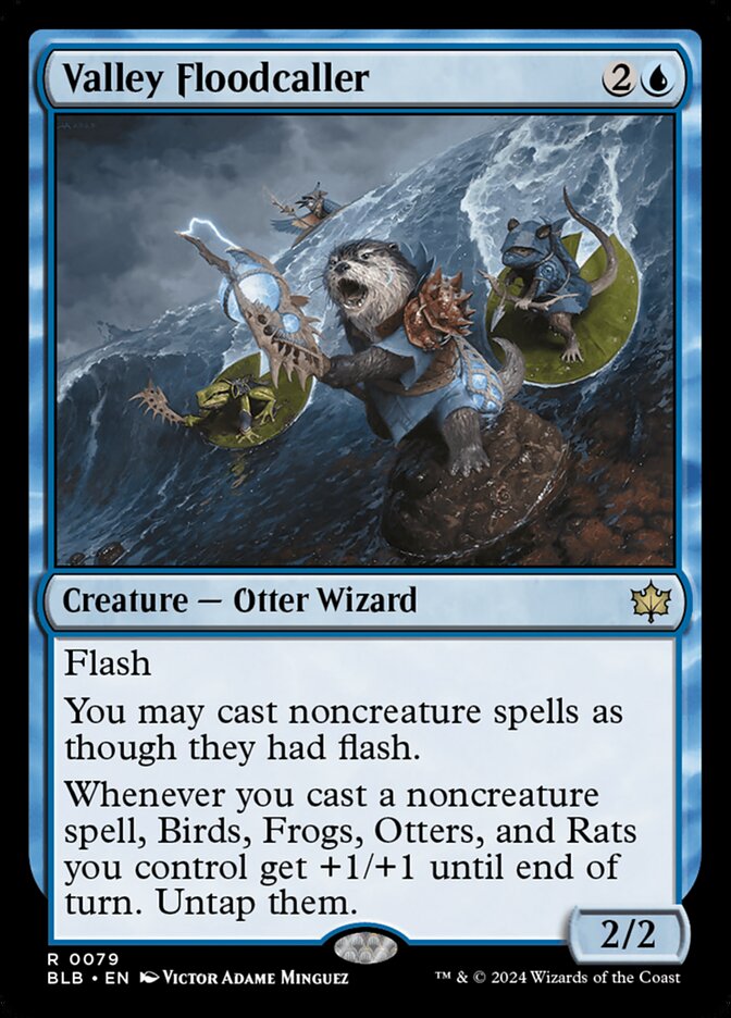 Valley Floodcaller (Bloomburrow)  - undefined
