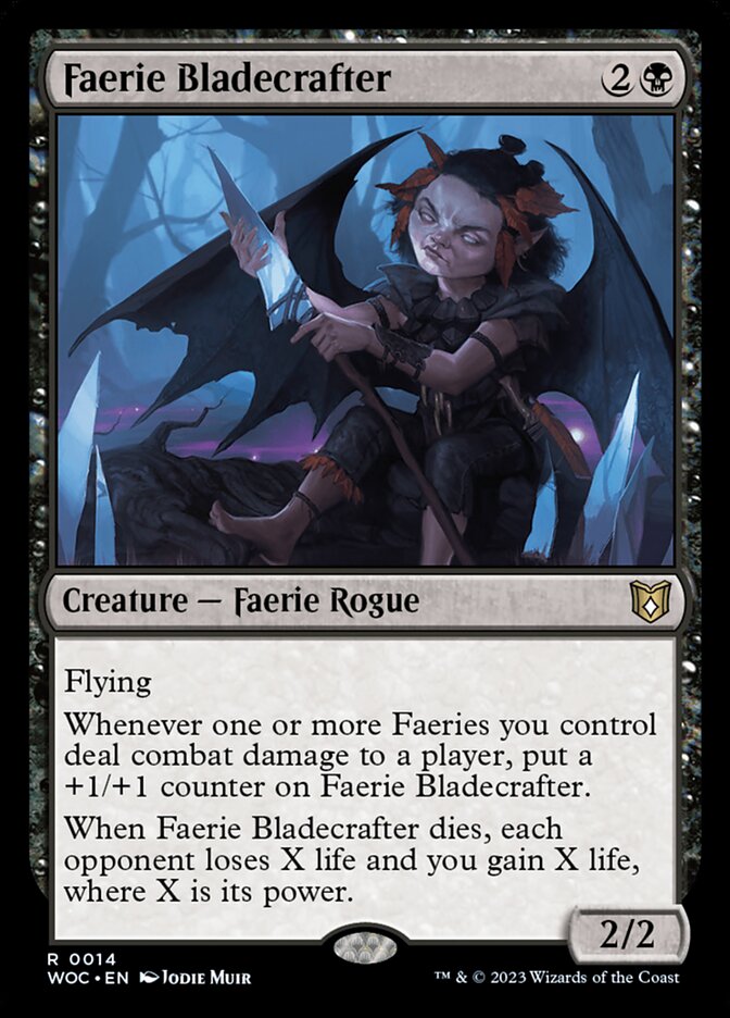 Faerie Bladecrafter (Commander: Wilds of Eldraine) 