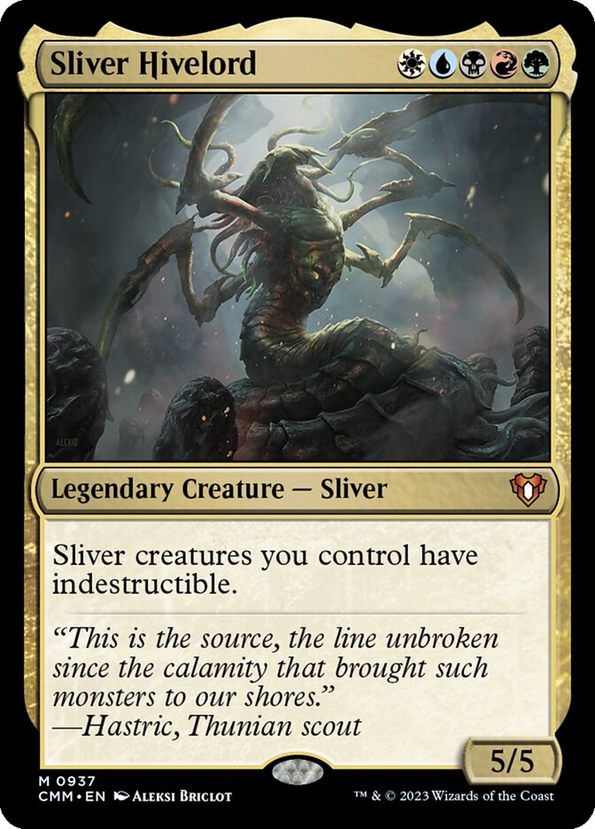 Sliver Hivelord 937 (Commander Masters) 
