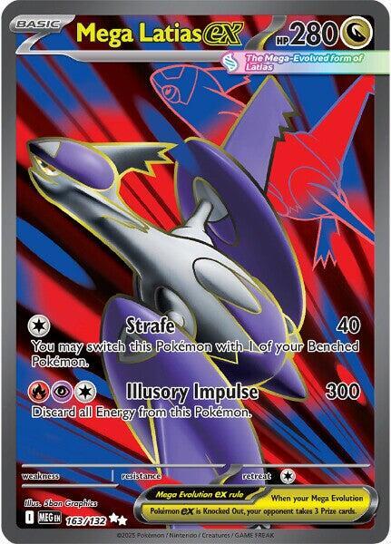 Mega Latias ex 163 132 163/132 (ME01: Mega Evolution)  - Holofoil