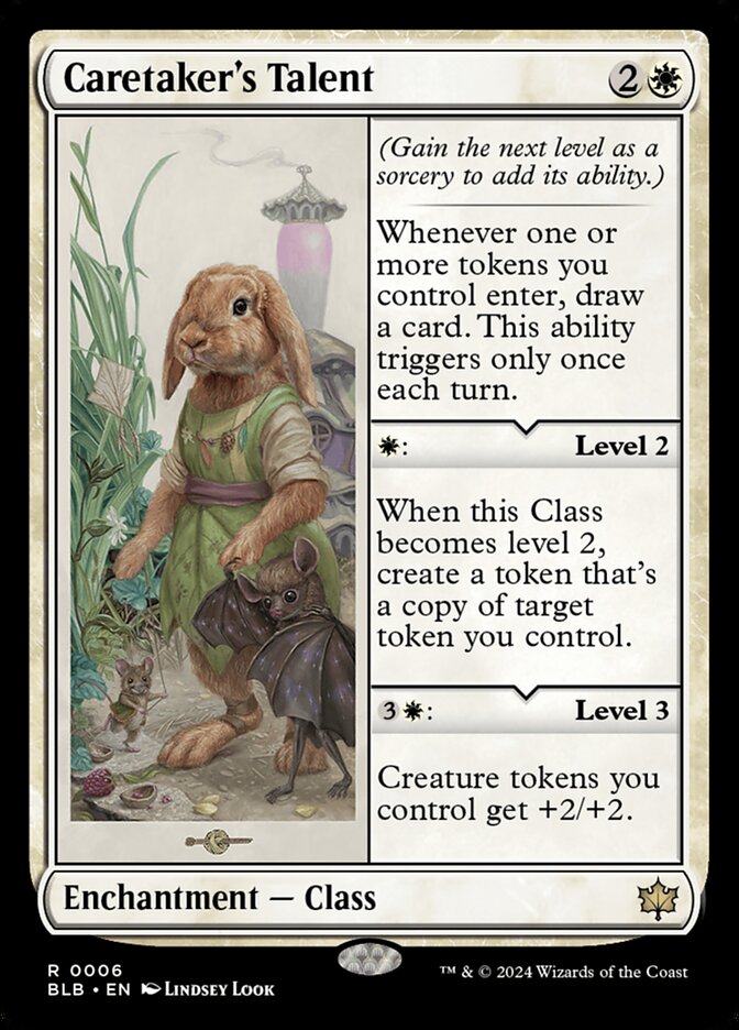 Caretaker's Talent (Bloomburrow) 