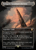 Isengard, Saruman's Fortress - Boseiju, Who Shelters All 389 (Commander: The Lord of the Rings: Tales of Middle-earth)  - Borderless Surge Foil