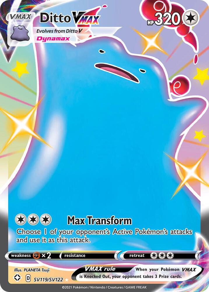 Ditto VMAX (Shining Fates: Shiny Vault)  - Holofoil