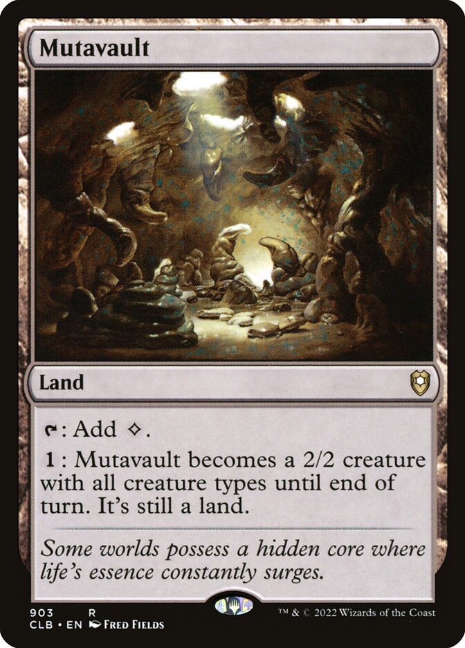 Mutavault (Commander Legends: Battle for Baldur's Gate) 